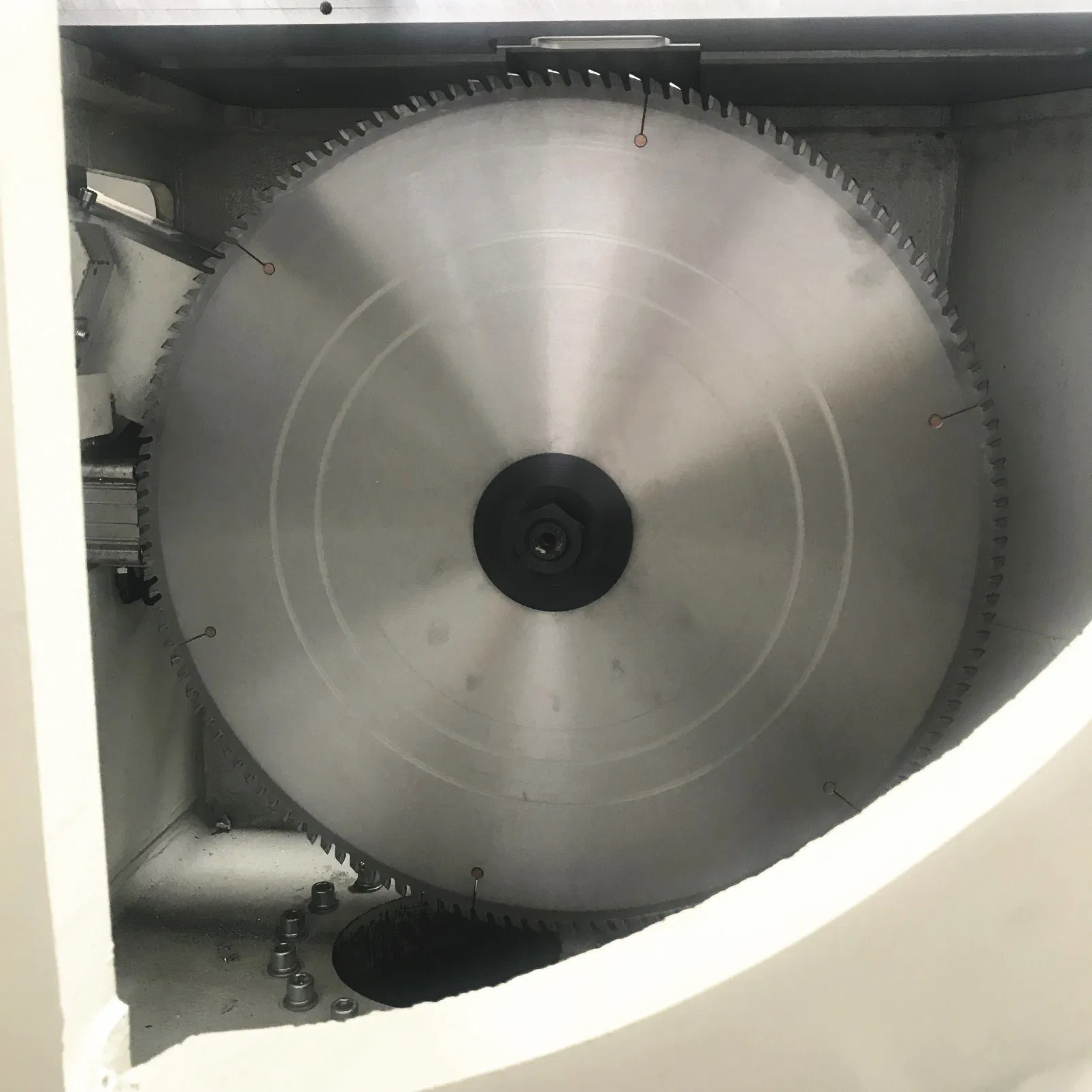 High-Precision CNC Double Mitre Notching Saw with Aluminum Frame