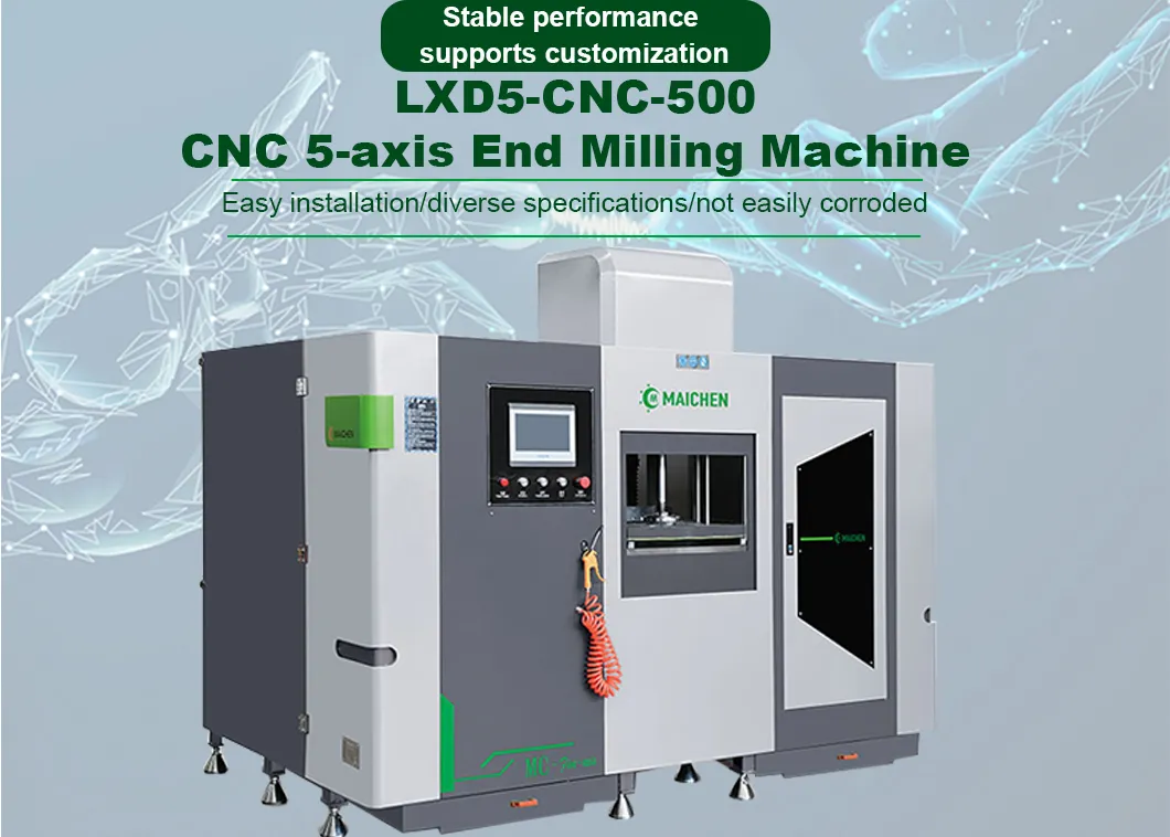 CNC 5-Axis End Milling Machine