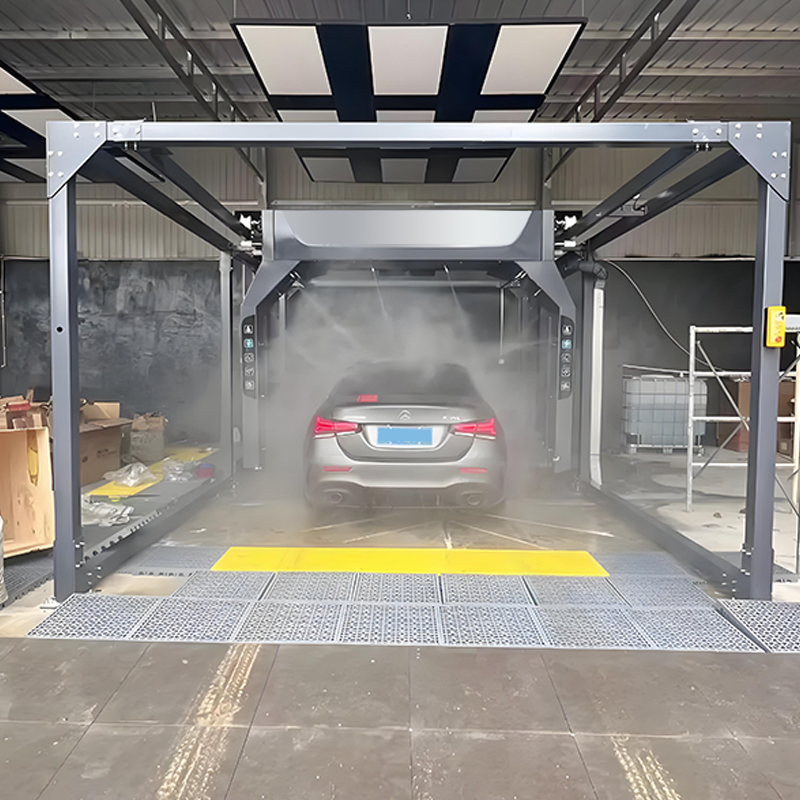 Touchless Car Wash Machine, High-Pressure Cleaning, Multiple High-Pressure Nozzles Without Dead Corners