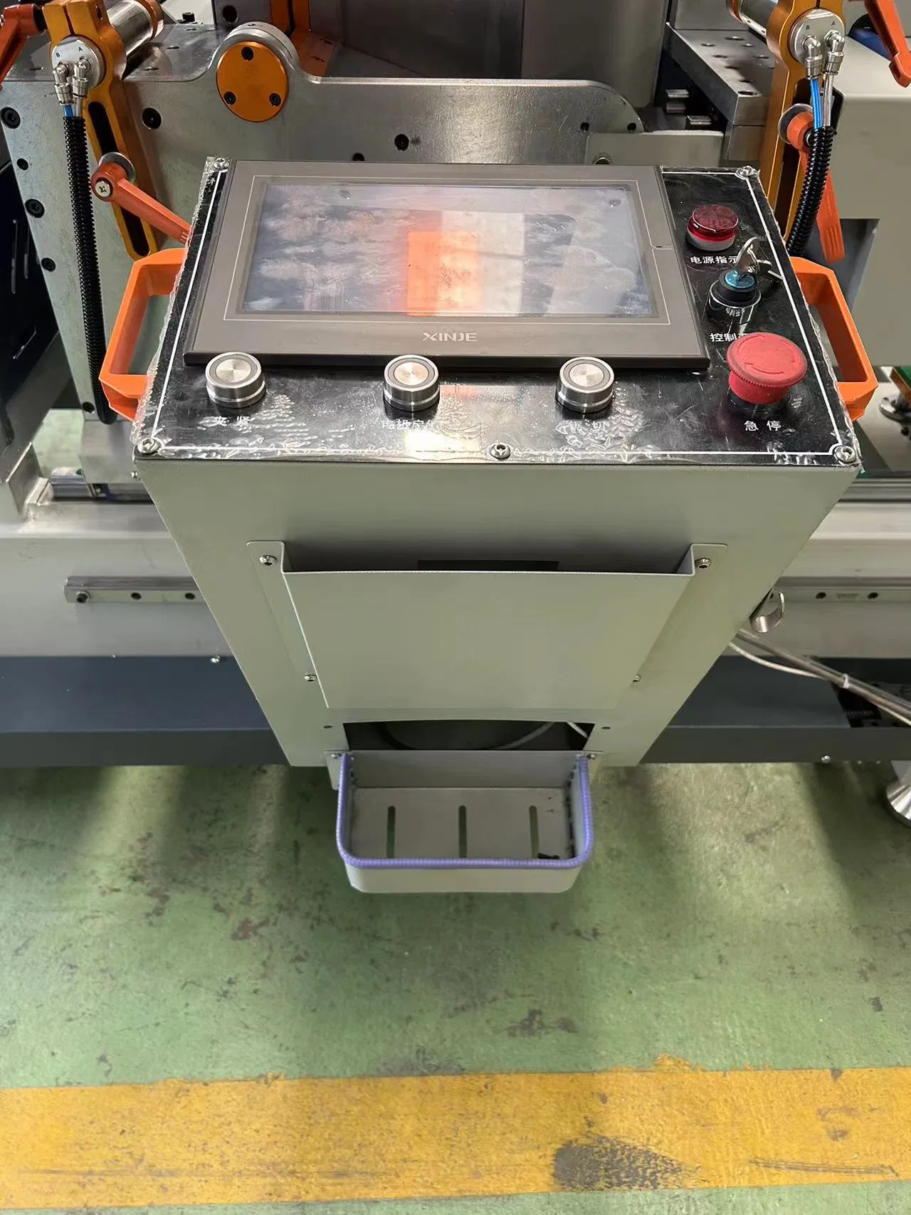 Automatic CNC 90 45 Degree UPVC Cutter Machine PVC Window Door Saw Double Head Mitre Saw Cutting Machine for Aluminum Extrusion Profiles