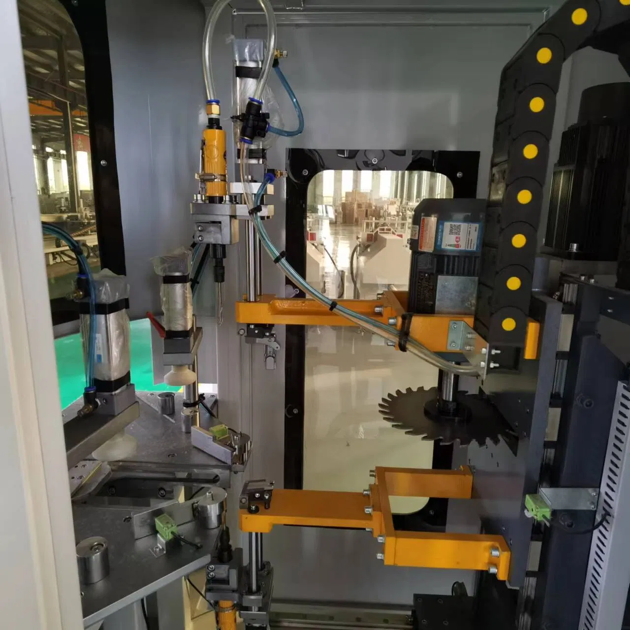 PVC Profile CNC Corner Seam Cleaning Machine PVC Window Machine