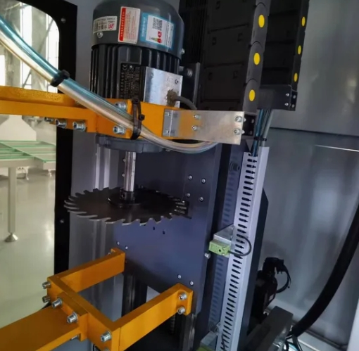 UPVC Profile CNC Corner Seam Cleaning Machine Reliable Window Making Machine