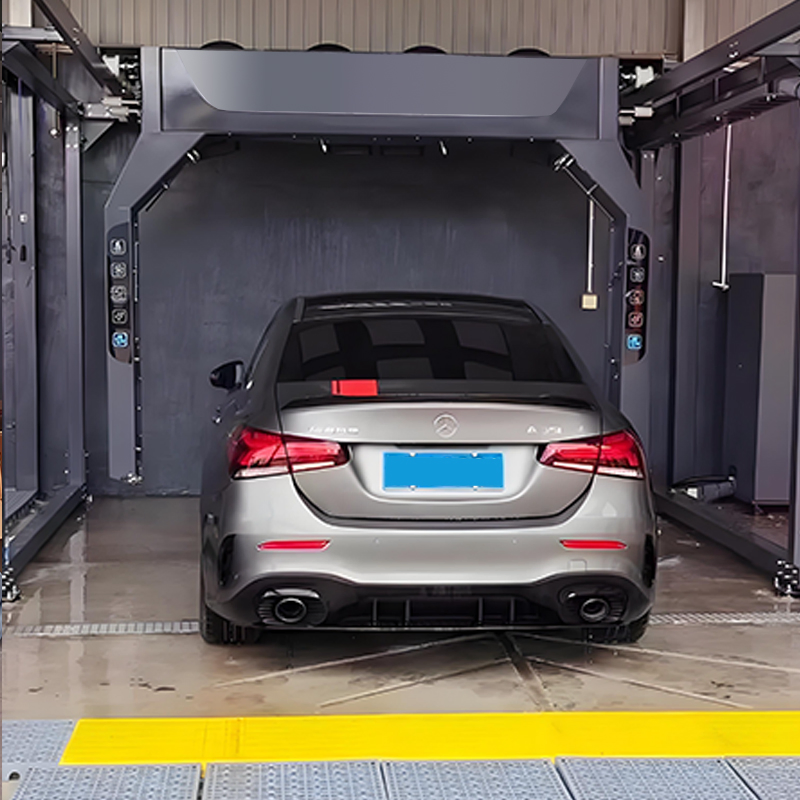 Touchless Car Wash Machine, High-Pressure Cleaning, Multiple High-Pressure Nozzles Without Dead Corners