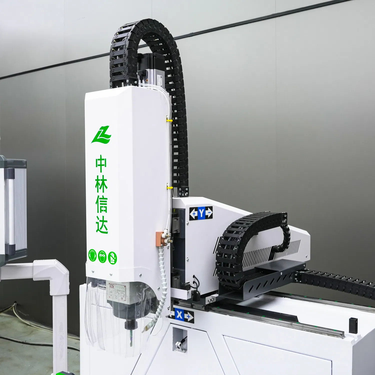 High-Efficiency CNC Drilling Milling Machine - Aluminum Profile Hole Drilling &amp; Milling Equipment Template