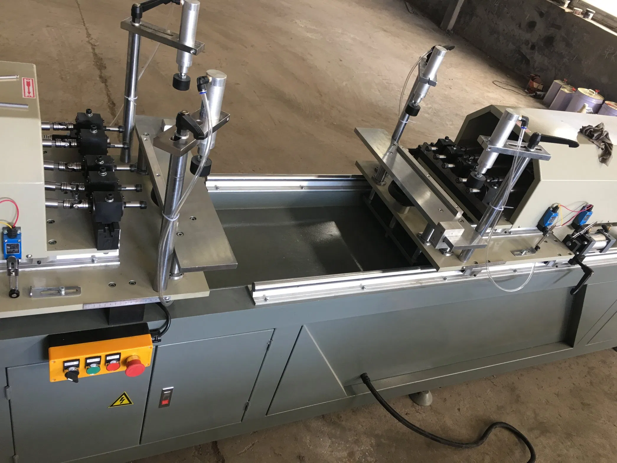 Double Head Combination Door Window Hinge Holes Drilling Machine From Jinan Manufacturer