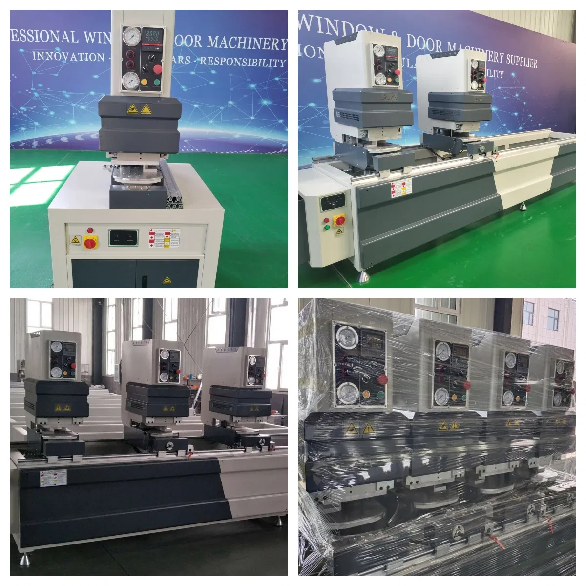 Nisen Shz01-100 CE ISO Factory Plastic Profile Welding Equipment UPVC PVC Window Door Machinery Common/Seamless/CNC Single Head Welding Machine