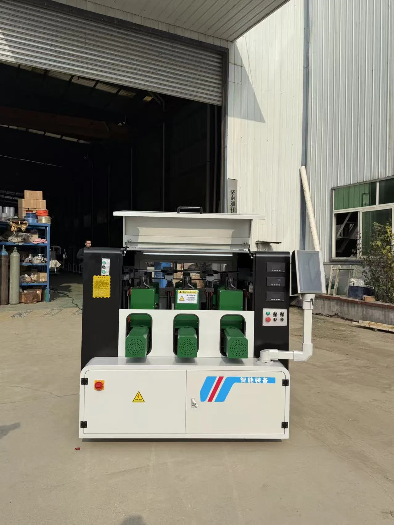 Automatic CNC Rolling Compound Machine Manufacturers Broken Bridge Aluminum Doors and Windows Processing Equipment with Patents and CE