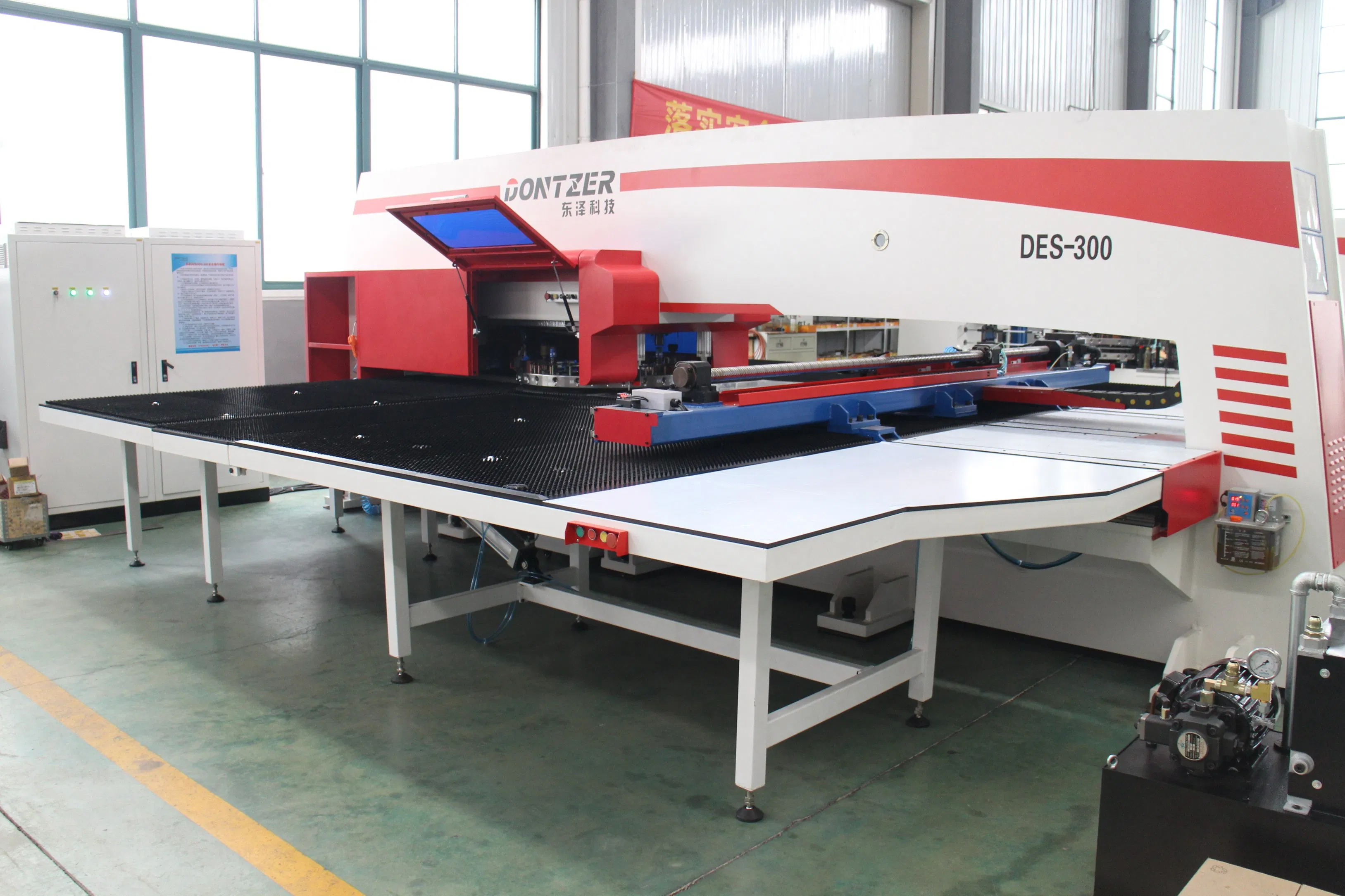 German-Rexroth CNC System Turret Punching Cutting Rolling Forming Drilling Engraving Machine for Metal Sheet Stainless Steel Aluminum Alloy Panel Plate
