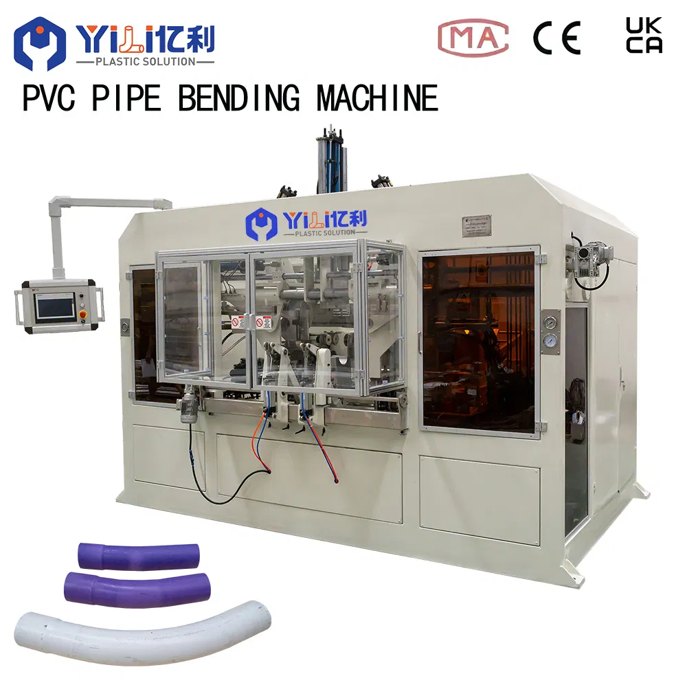 22/45/60/90 Degree Plastic Pipe Elbow Making Machine UPVC PVC Tube Curve Bending Machine for Sale