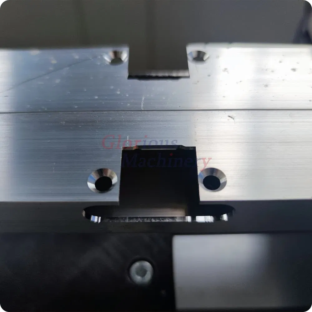 CNC Drilling Milling Centers Copy Routing Two Holes Cord Stopper Lock Hinge Hole Machine