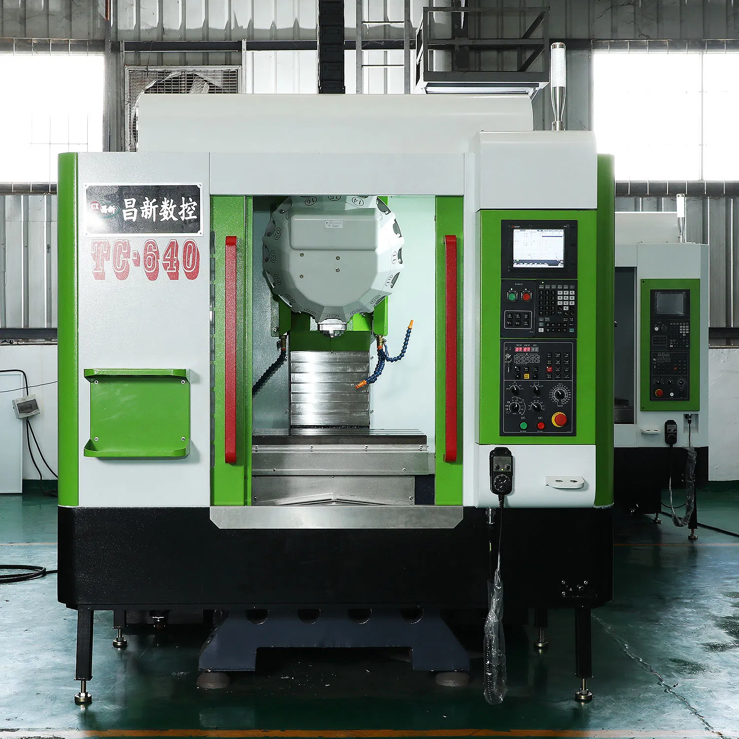 High Speed High Precision Vmc CNC Milling Drilling Tapping Center Machine Tools for Metal Aluminum Brass Cutting Processing (TC-640/ T6)