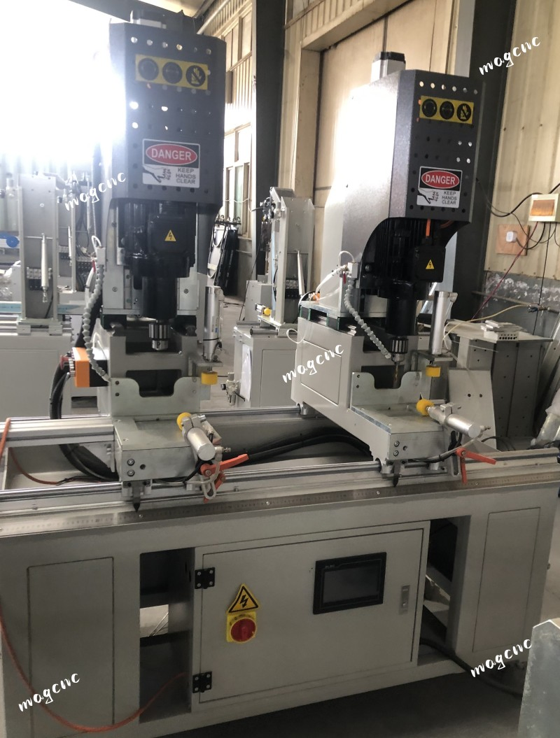 Automatic Double Head UPVC Screw Fastening Machine