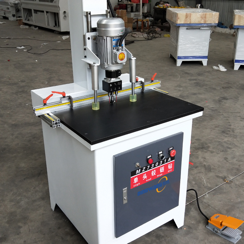 High-Performance Aluminum Alloy Profile Punching and Drilling Tool Single-Spindle Hinge Drilling Machine Heavy-Duty Single-End Hinge Drill