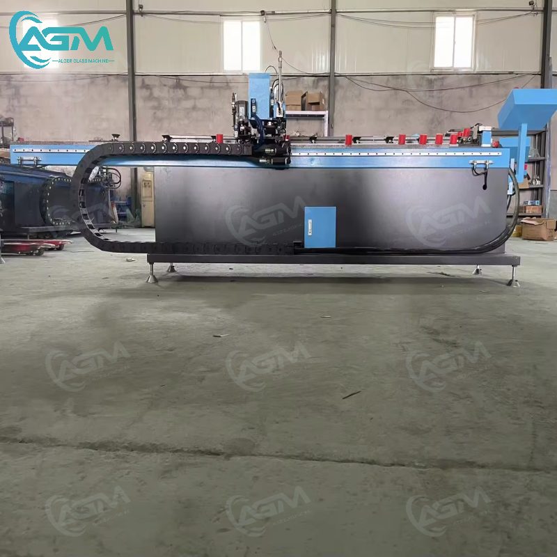 AGM Horizontal Glue Coating Machine for Insulated Glass Production and Sealing