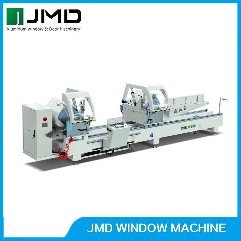 Jmd Aluminum Window Double Head Cutting Saw Machine/UPVC Double Head Welding Machine