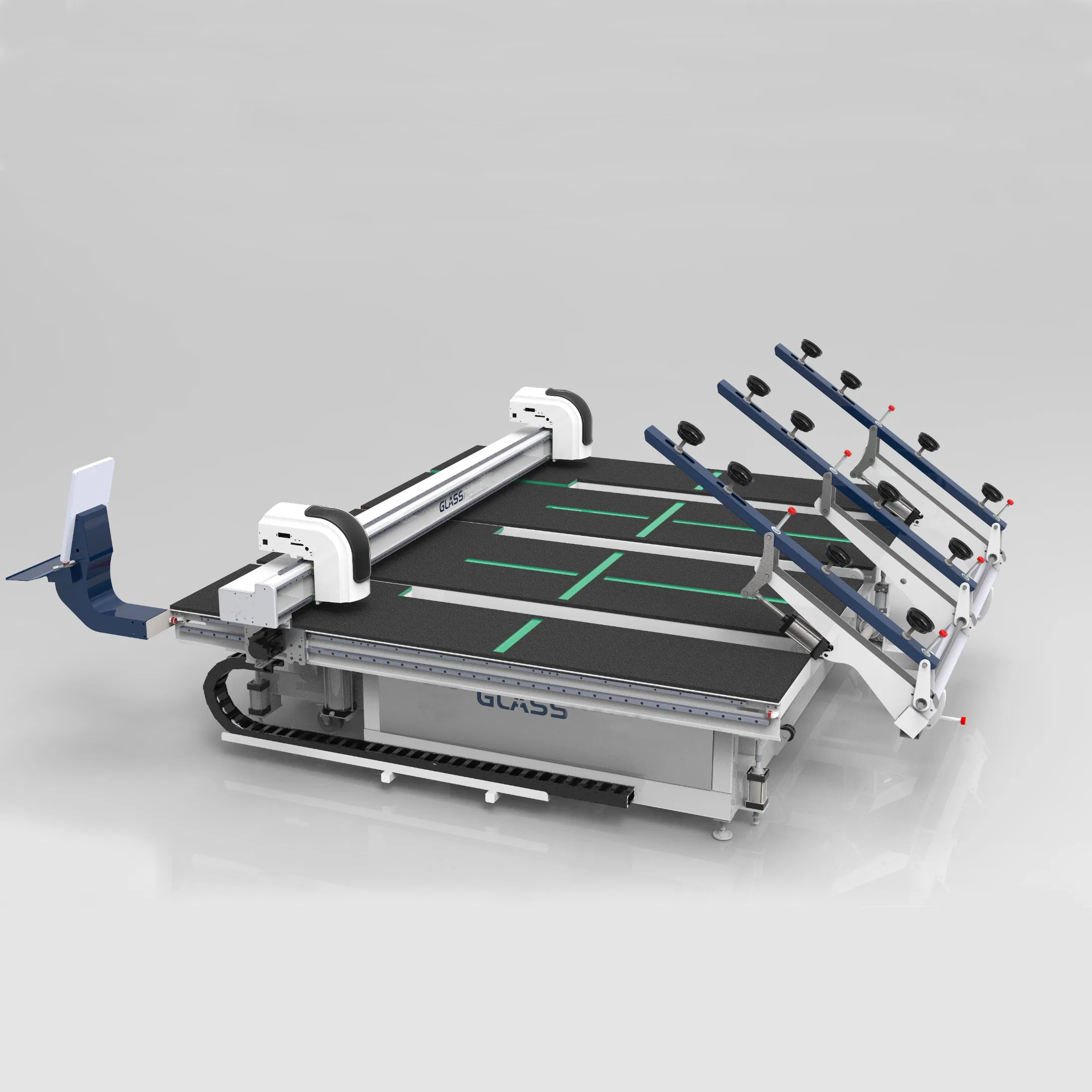 CNC Automatic Glass Processing Machine Loading Cutting Breaking on The One Table for Flat Glass Window Door with CE ISO