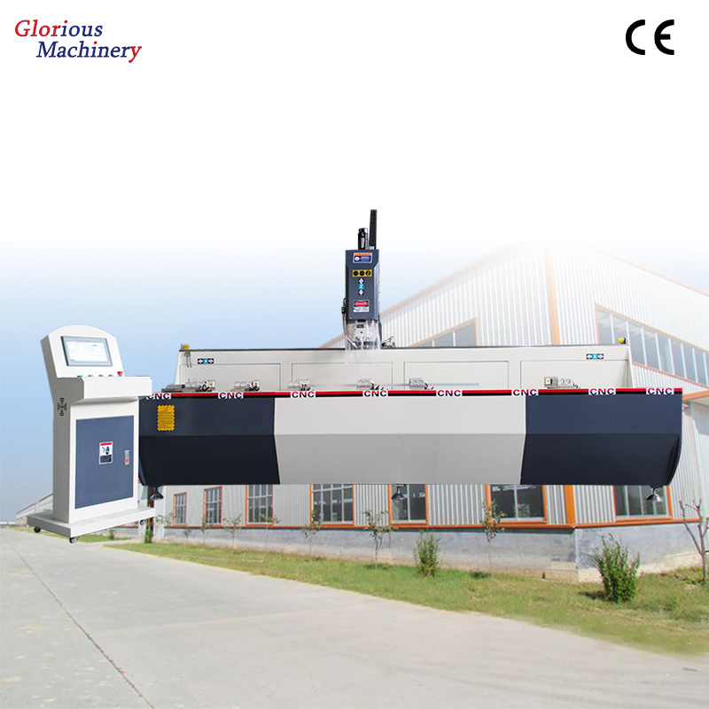 Hinge Drilling Fabricating Door UPVC Milling PVC Window Lock Hole Machine