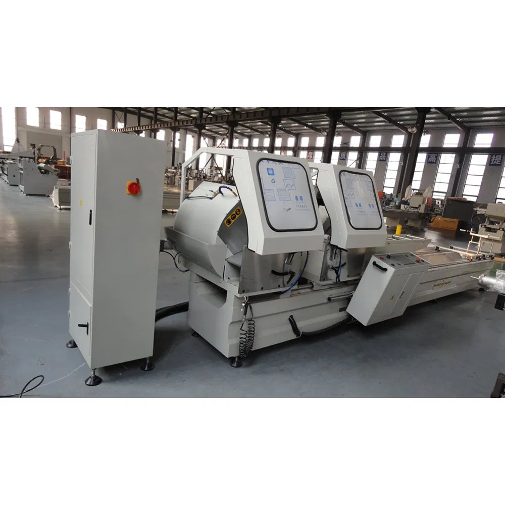 Aluminum Window Machine CNC Double Head Precision Cutting Saw