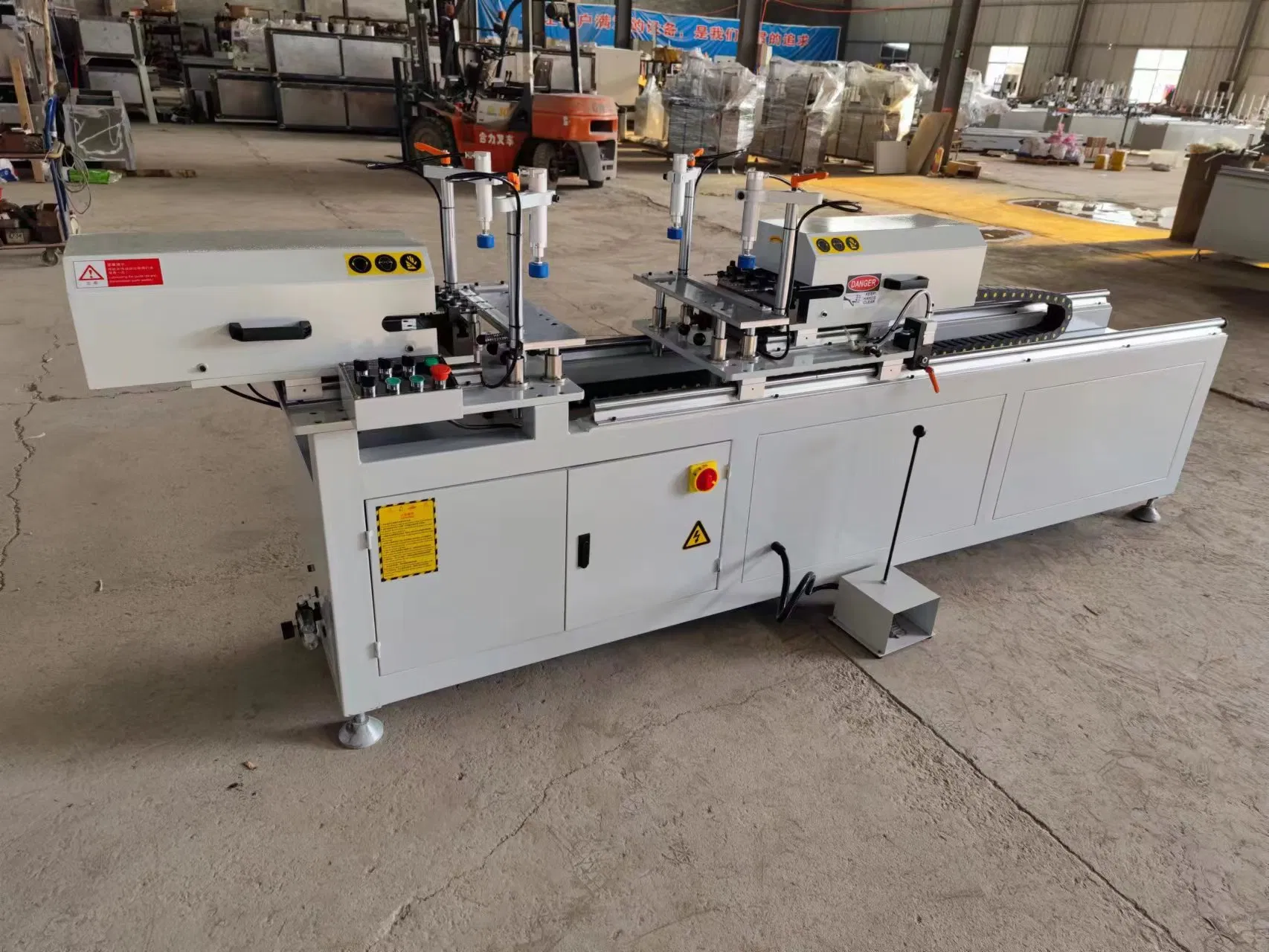 Aluminium Door Window Milling Center China Aluminum Hinge Drilling Machine 3 Axis Profile for Win-Door