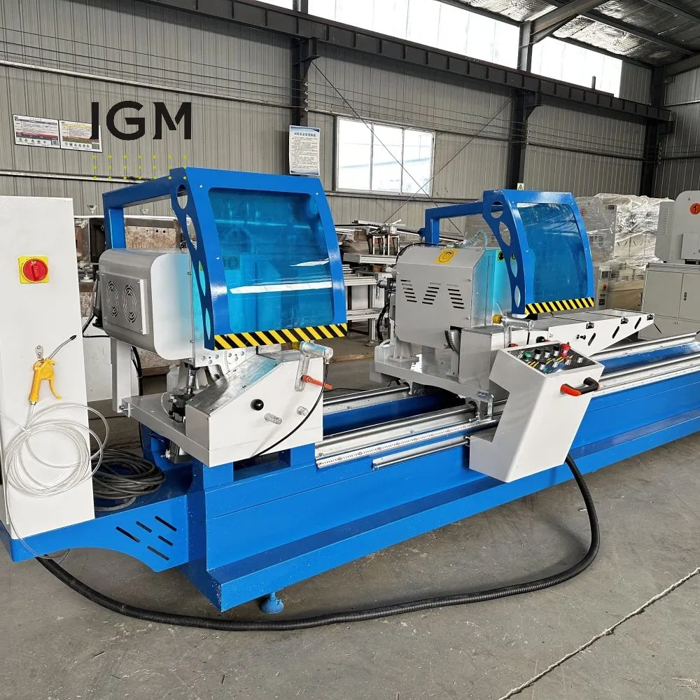 UPVC Double Head PVC Window Cutting Machine for PVC Window-Door Equipment