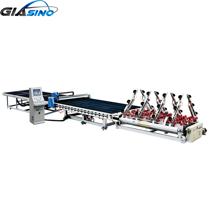Automatic CNC Glass Loading Cutting Breaking Line Windows Glass Cutting Machine for Glass Processing with Edge Deletion Function