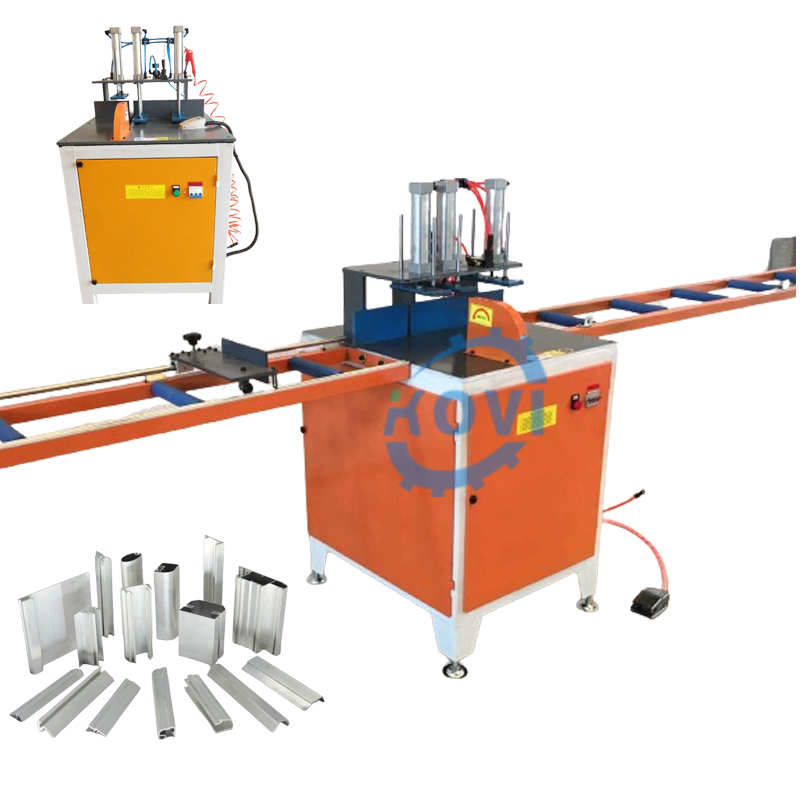Aluminum Profile 45 and 90 Degree Any Angle Cutting Machine PVC Wood Aluminum Foil Roll Sheet Corner Cutting Machine Door Window Processing Saw Cutter Machine