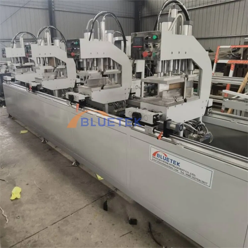 PVC Window Fabrication Machinery Double Head UPVC PVC Window Profile Welding Machine