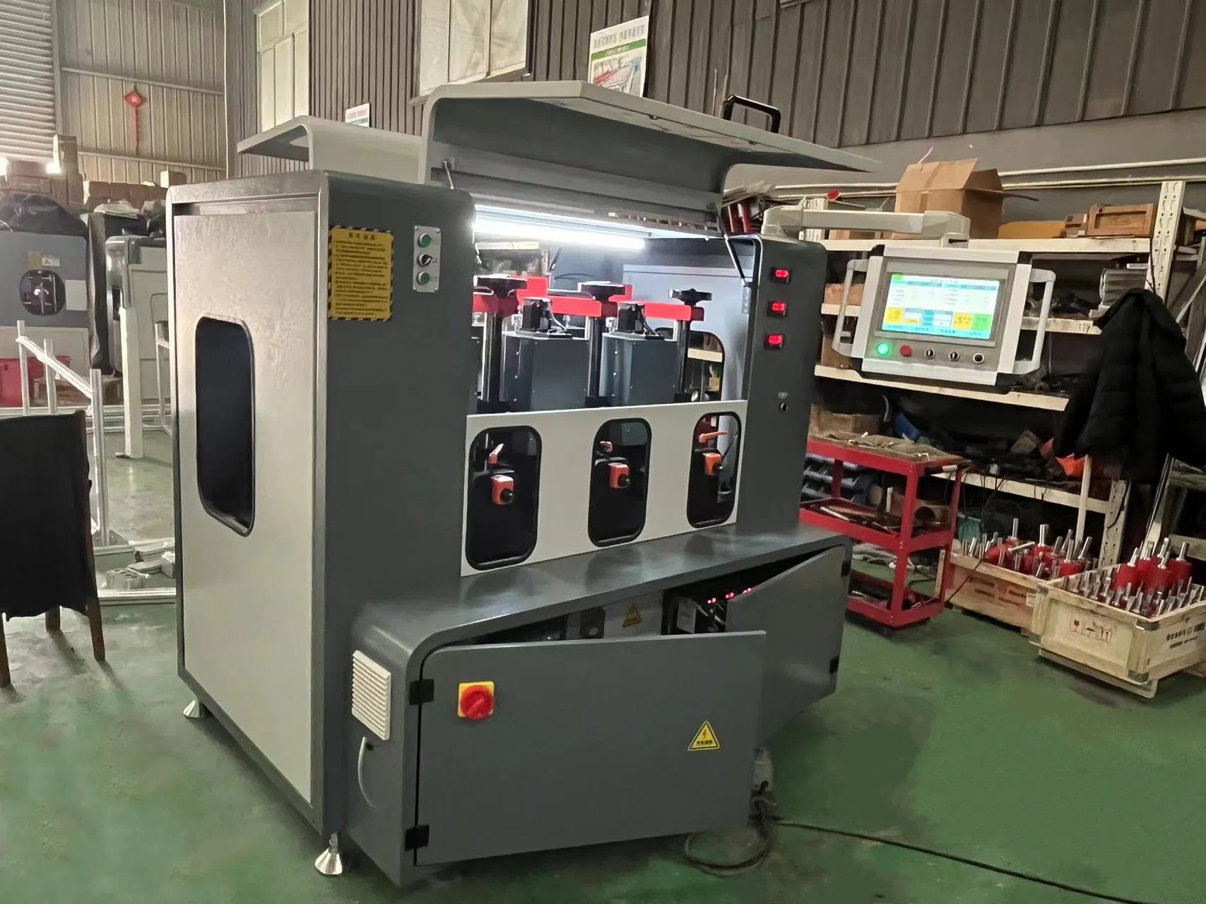 High Precision 9 Axis CNC Servo Control Rolling Compound Machine for Industrial Aluminum Alloy Profile Processing