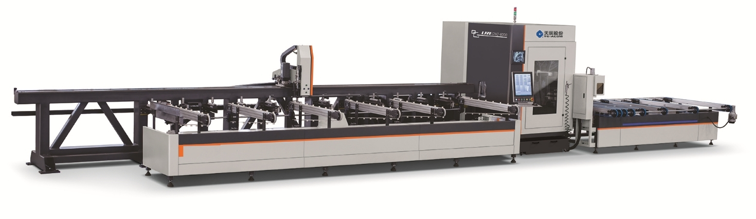 CNC Cutting Saw Center for Aluminum Profiles/Window Cutting Machine 45-135degree