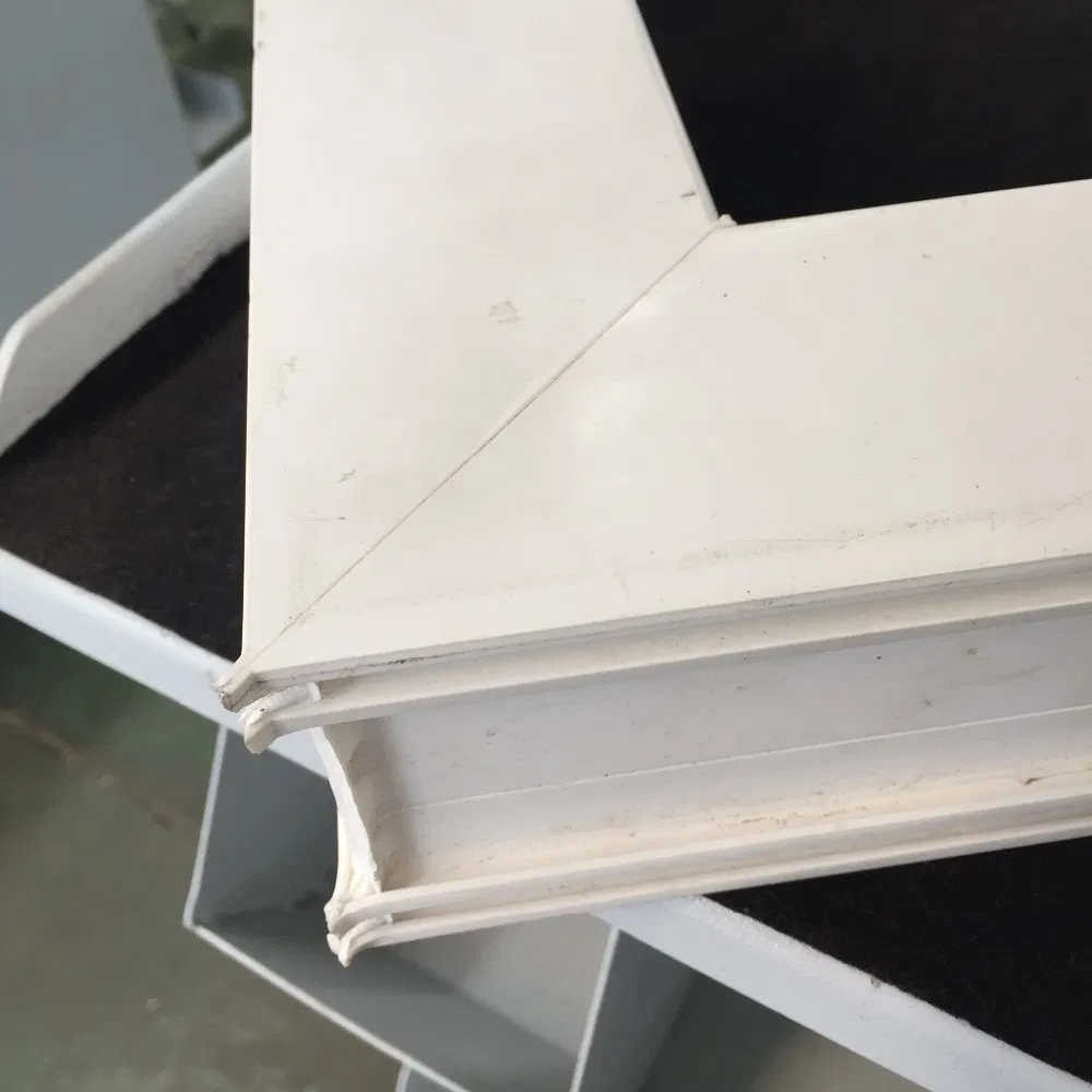 PVC Window Tools PVC Welding and Corner Cleaning Line CNC UPVC 4 Corner Welding Machine Equipment for Plastic Windows China