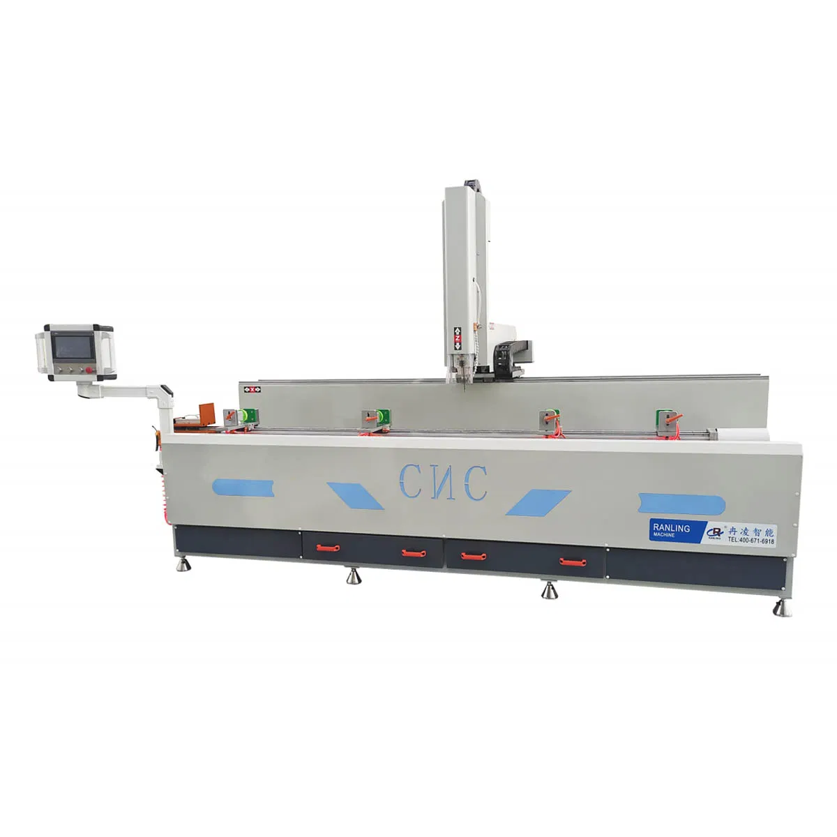 Aluminum UPVC Profile CNC Milling Machine for Doors and Windows Drilling Window and Door Punching Making Machine