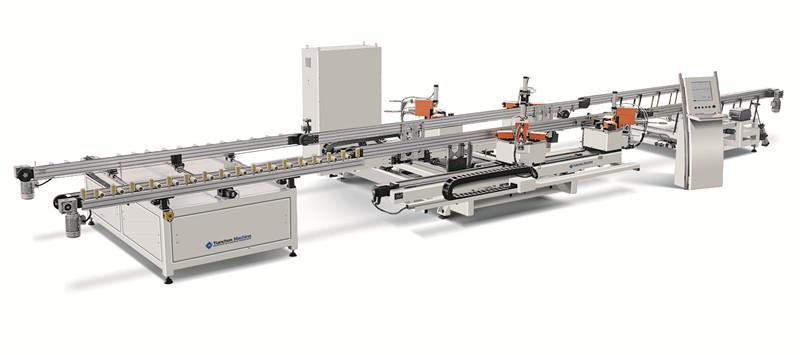 Window Frame Widnow Sash Crimping Machine Four Head Corner Crimping Equipment Assembly Automatic Production Line CNC Machine Windows