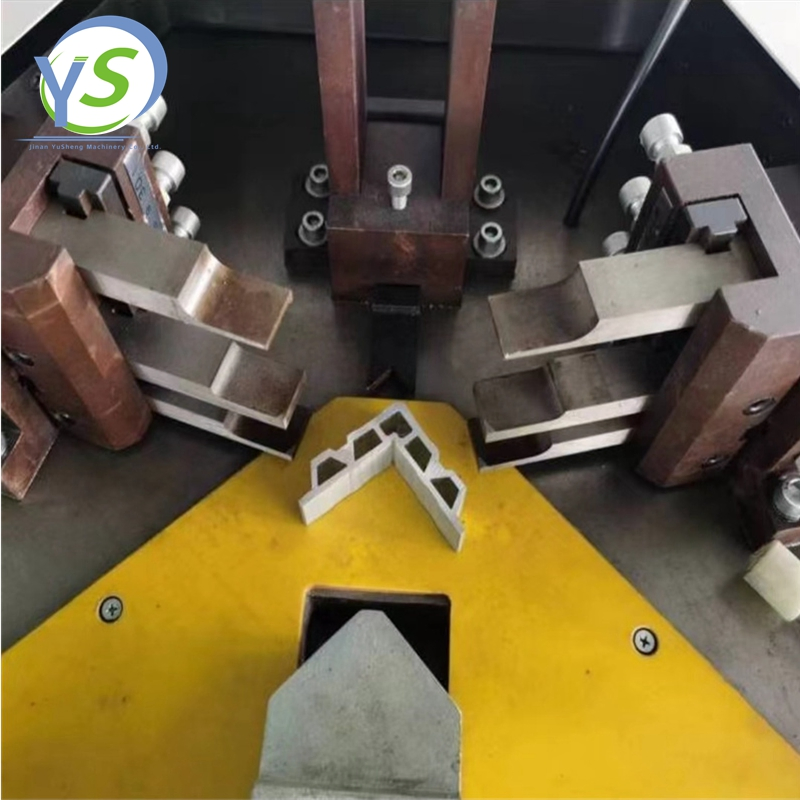 Lzjt-120/140/160 Aluminum Profile Single Head Corner Crimping Machine for Windows and Doors Making