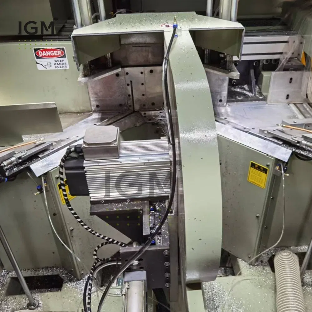 550mm Aluminum Window Machinery CNC Aluminum Profile Cutting Center for Aluminum Curtain Wall