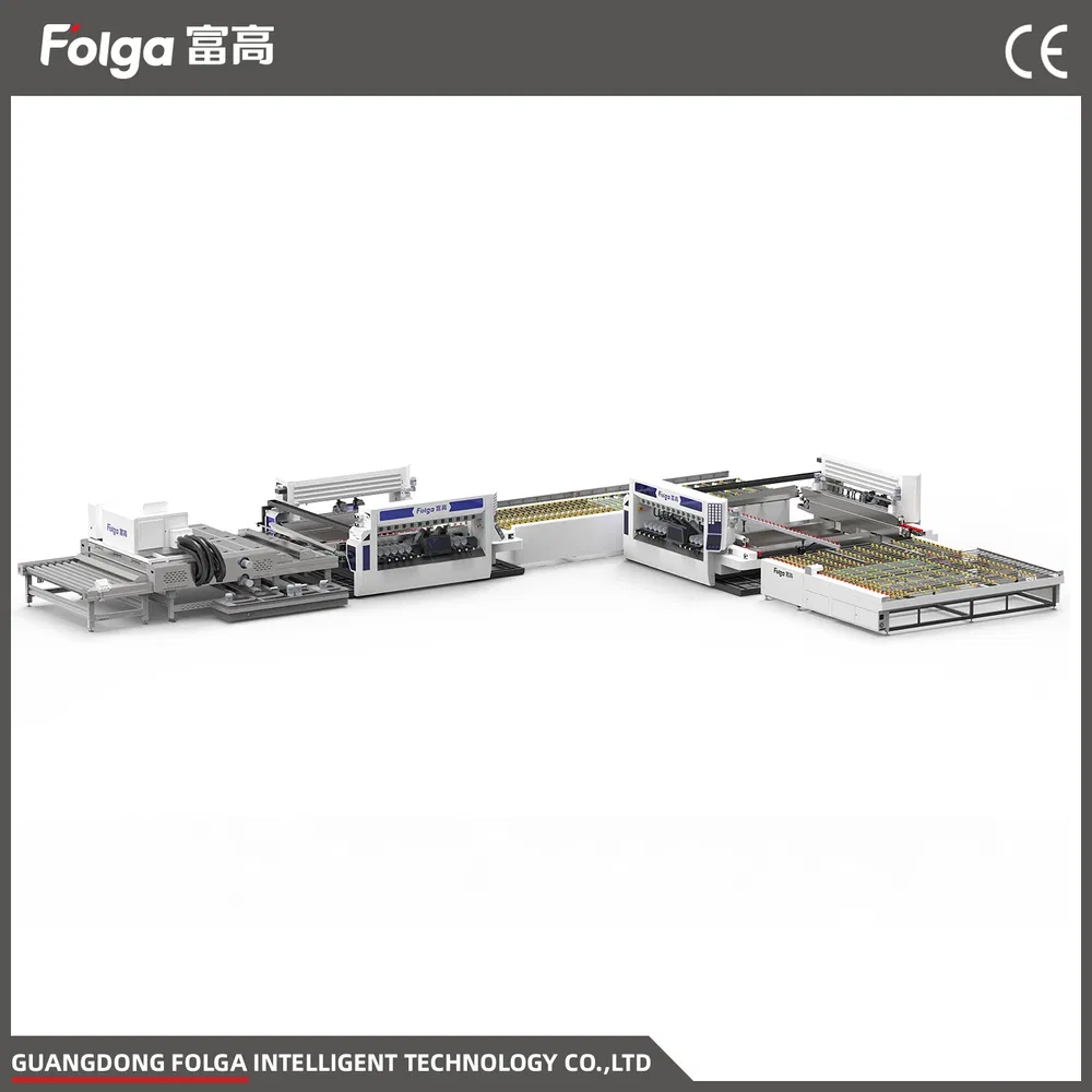 Low-Energy Consumption High-Speed Glass Double Edging Machine for Mixed-Size-Glass Processing