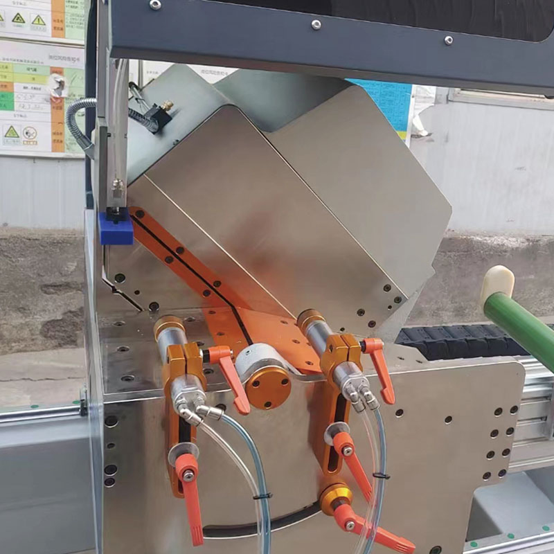 CNC-500*4200 Automatic CNC Double Head Miter Saw Aluminum Door and Windows Frame Profile Cutting Machine