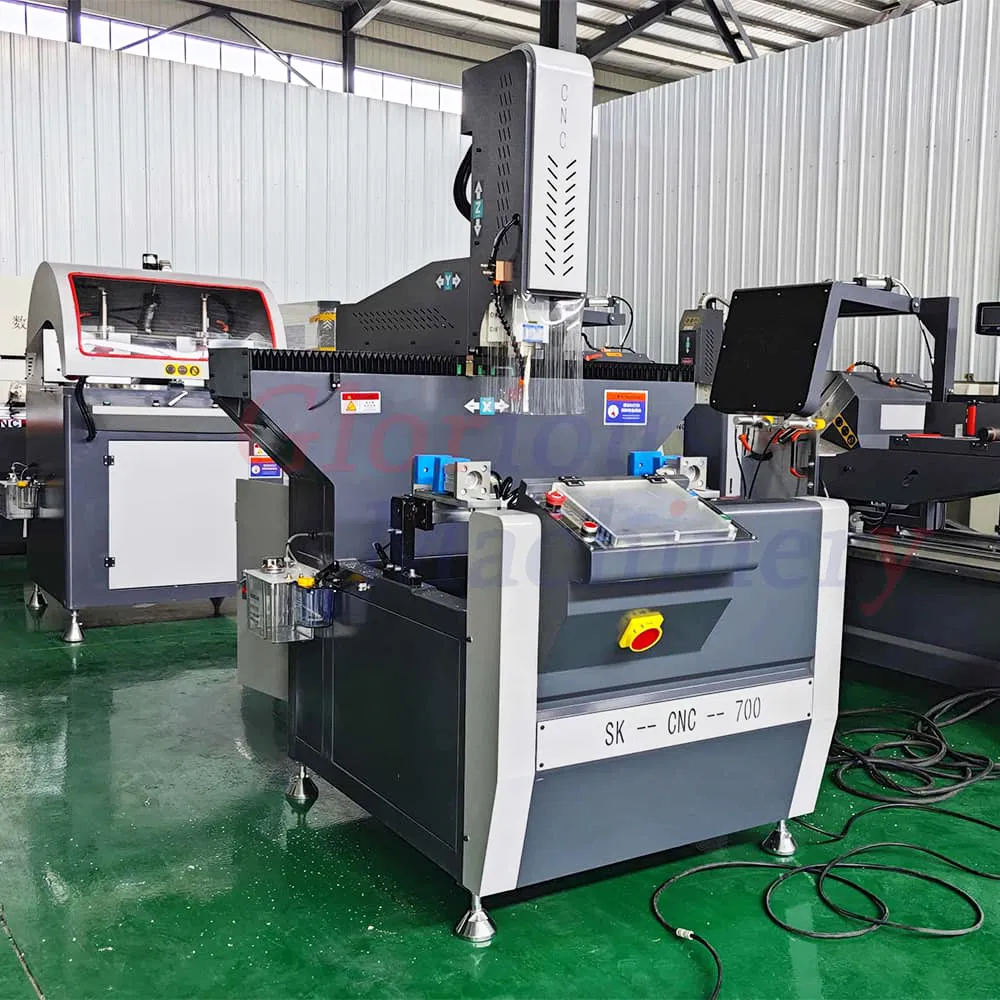 Lock Holes Making Aluminum Window PVC Milling Hinge Drilling Machine