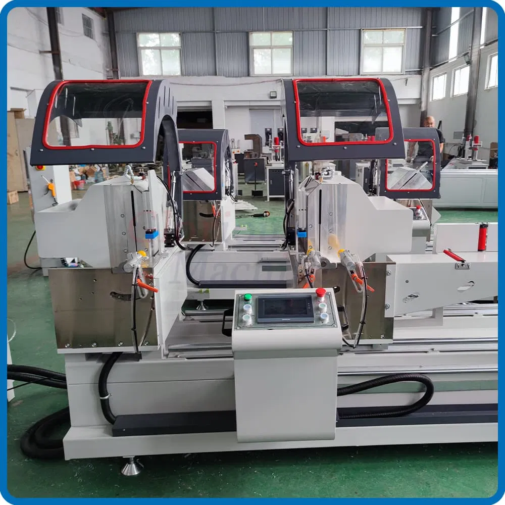 UPVC Mitre 90 Degree Machine Plastic Notching Aluminium Cutting Saw
