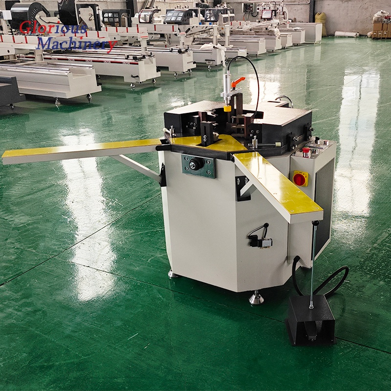 Window Hand Machine Plastic Aluminum Frame Combining Corner Crimping Machinery