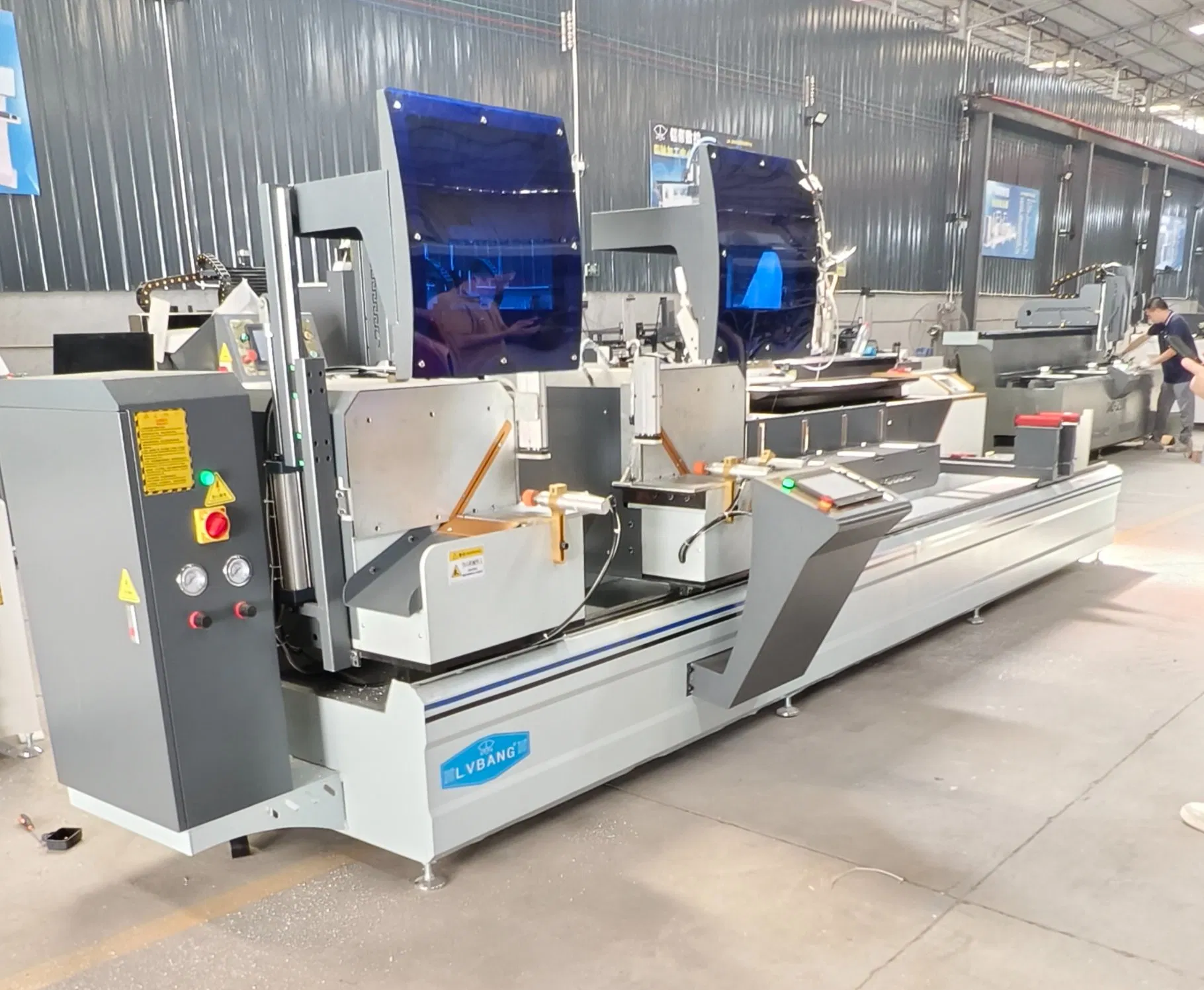 Aluminum Window Machine Aluminum Alloy Door and Window Double-Head Cutting Saw Equipment