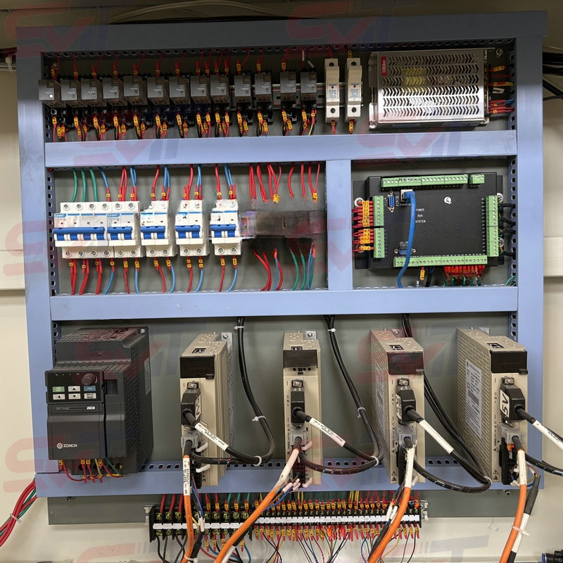 CNC PLC Bearing Corner Connector Auto Cutting Saw for Aluminum/UPVC/PVC Doors Windows Machine