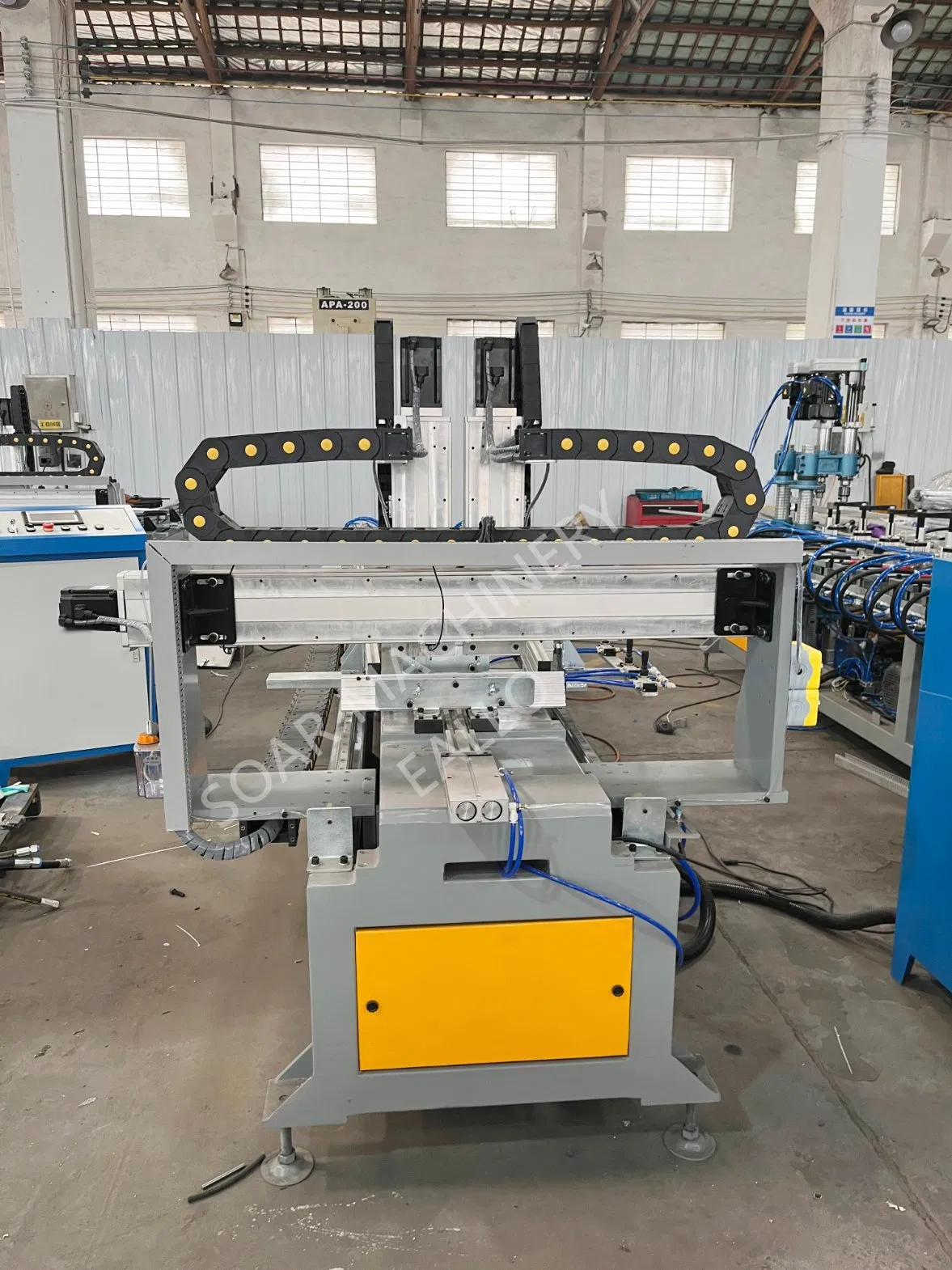 CNC Aluminium Household Ladder Making Machines Automatic Drilling Punching Machine for Ladders