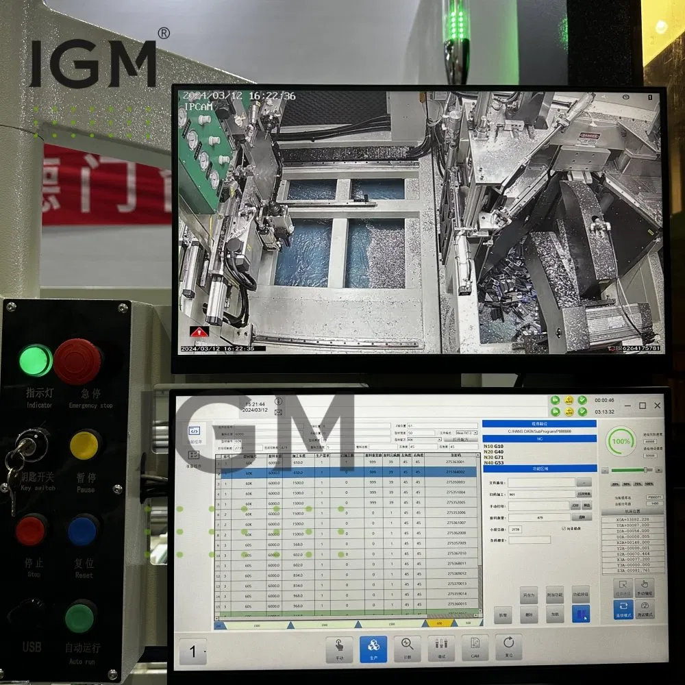 CE ISO CNC Aluminium Profile Sawing and Milling Aluminum Window Machining Center