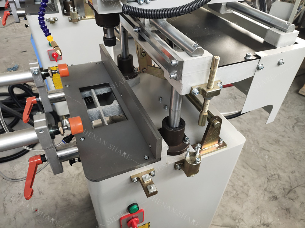 Aluminum Window Frame Lock Hole Single Axis Drilling Milling Machine Aluminum Door and Window