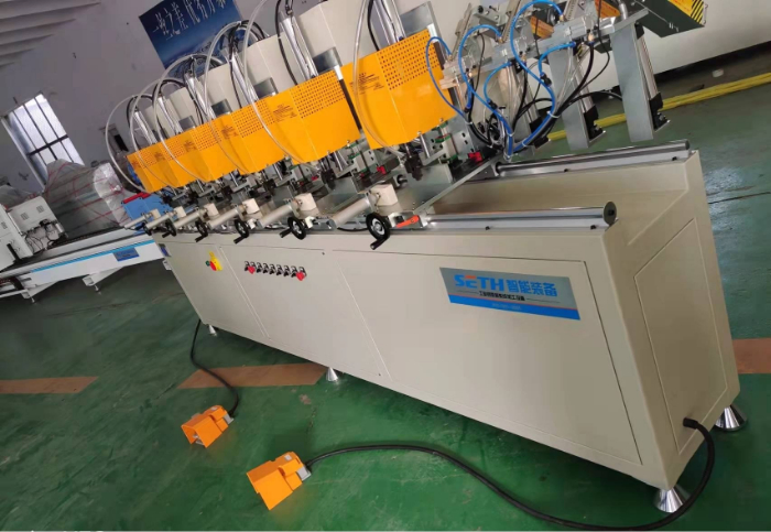Four-Head Automatic Screw Fastening Machine for Aluminum UPVC Window Machine