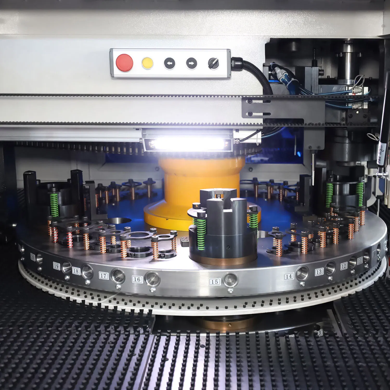 1500mm Aluminum Plate Batch Cutting Drilling Punching Machine for Curtain Wall Factory