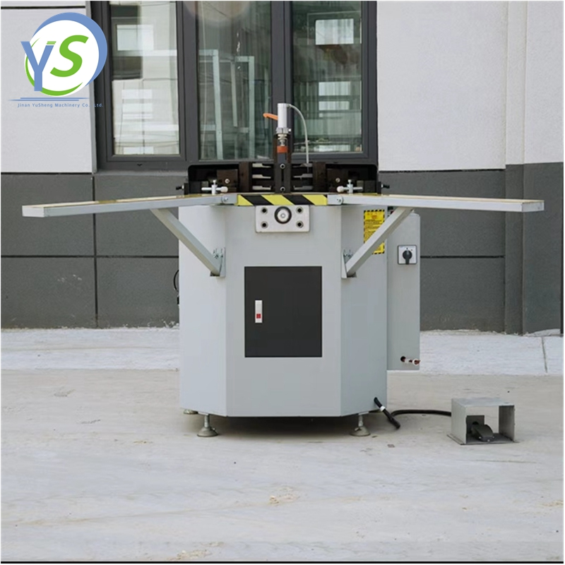 Lzjt-120/140/160 Aluminum Profile Single Head Corner Crimping Machine for Windows and Doors Making