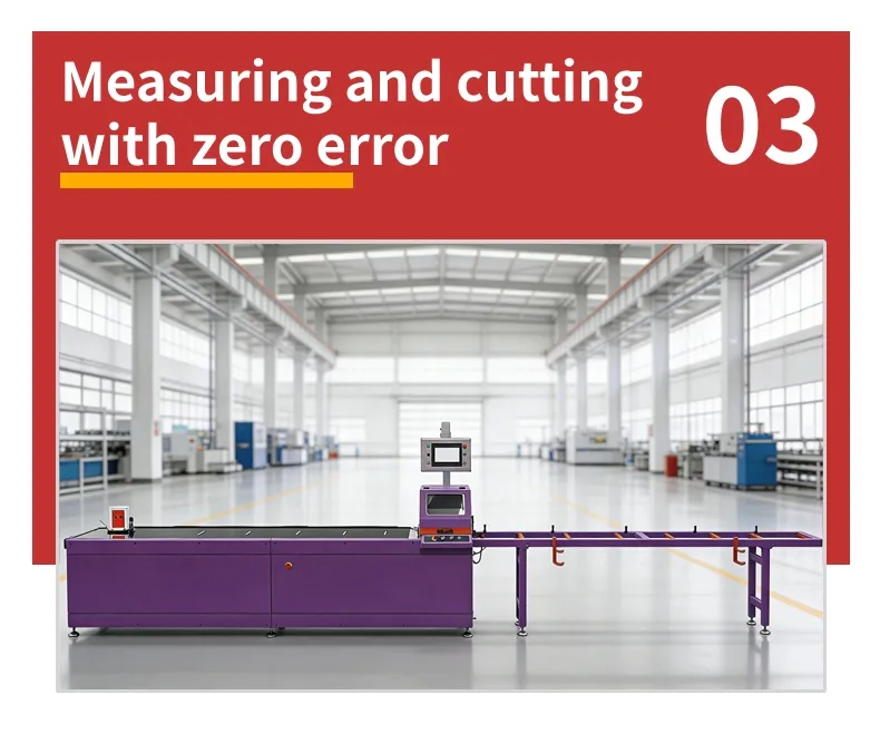 Automatic UPVC Glass Bead Cutting Saw