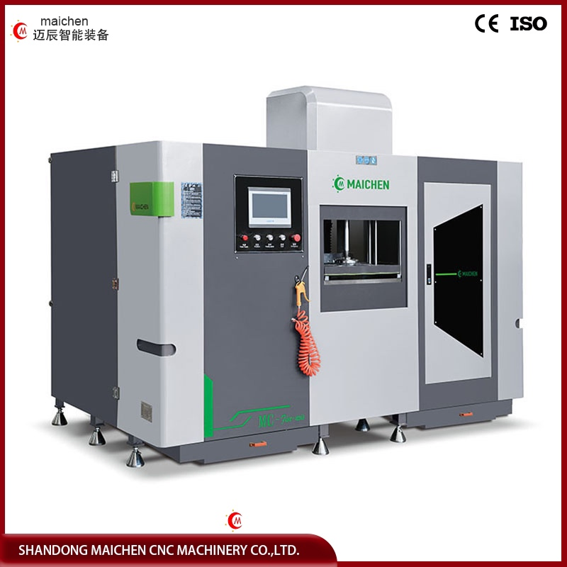 High-Precision CNC 5-Axis End Milling Machine with Dual 3kw Spindles (Linear Guide Rails for Aluminum Profiles)