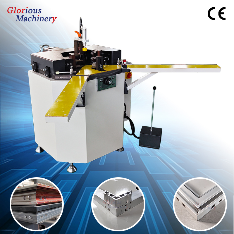 Window Hand Machine Plastic Aluminum Frame Combining Corner Crimping Machinery